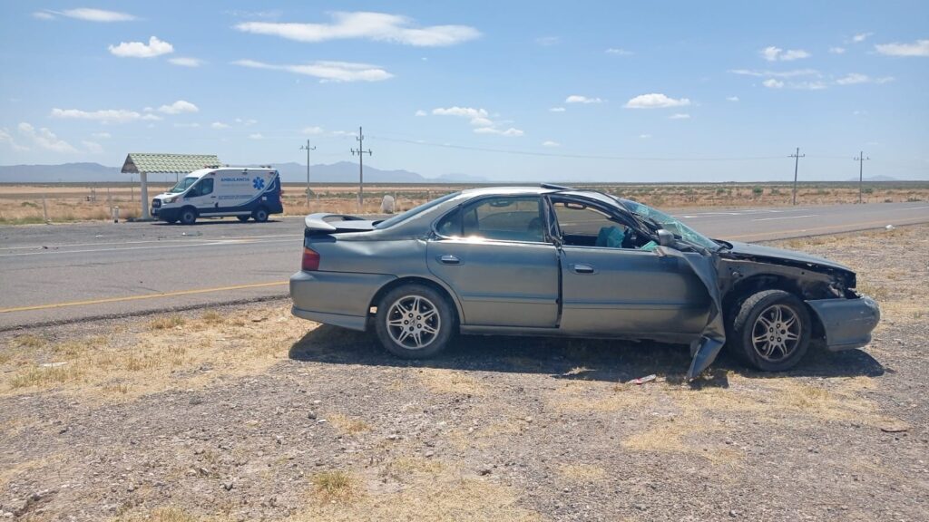 Choque En La Carretera Cuota Jim Nez Camargo Deja Una Persona Lesionada