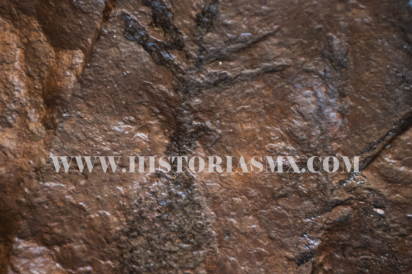 🌿 El alma de la palma: Petrograbado revela la dieta ancestral de los Pecos Rivers en Jiménez.